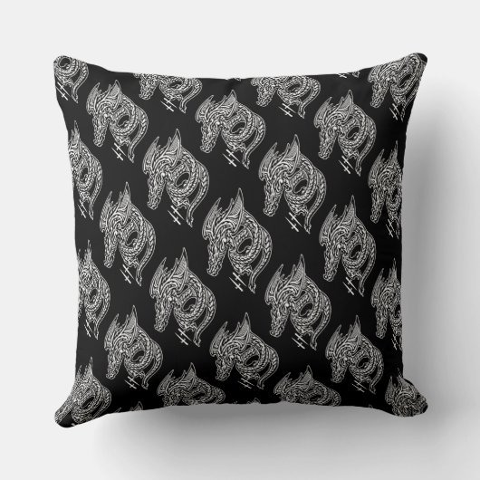 ウィングドラゴングレードA綿装飾用クッション20x20 クッション (裏面)