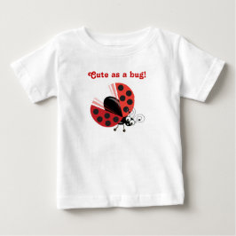 ウィングヌッツ™_Ladybug_Sweet & Cute as a bug! ベビーTシャツ