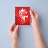 ウィングハート&スケートボードバレンタインフライヤー チラシ (手)