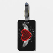 ウィングハート ラゲッジタグ (裏面縦)