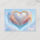 ウィングヒーリングカードのパールハートの母 名刺 (裏面)