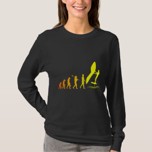 ウィングフォイラー進化ウィングサーフ Tシャツ