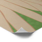 ウィングフォイルサーファーズパンドナスツリーアットザビーチ ポスター (角)