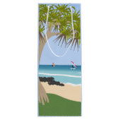 ウィングフォイルサーファーズパンドナスツリーアットザビーチ ワインギフトバッグ (裏面)