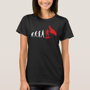 ウィングフォイル進化ウィングサーフモンキーウィングフォイル Tシャツ