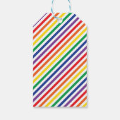 ウィングフロートキッズと可愛いユニコーンパーティーギフトラベル ギフトタグ (裏面)