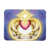 ウィングマグネットの下で マグネット (横)