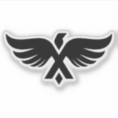 ウィングレターXモノグラム シール (正面)