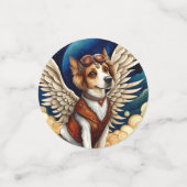 ウィング付きドッグススチームパンク コンフェッティ (スモール正面)