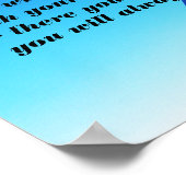 ウィング飛行機飛行機空飛んでいる空ポスタープリント ポスター (角)