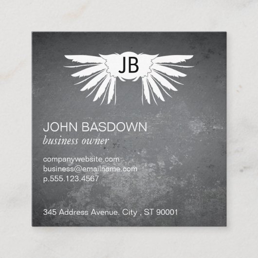 ウィング スクエア名刺 (正面)