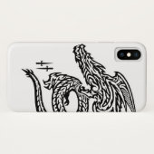 ウィング・ドラゴン Case-Mate iPhoneケース (裏面(横))