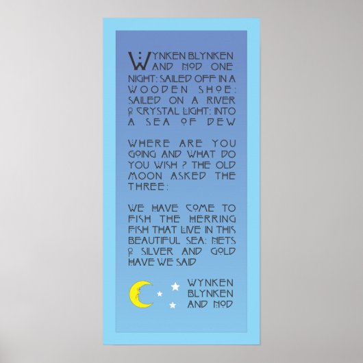 ウィンケン、ウィンケン、ノド ポスター (正面)