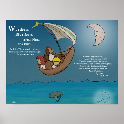 ウィンケン、ブリンクン、ノッド ポスター (正面)