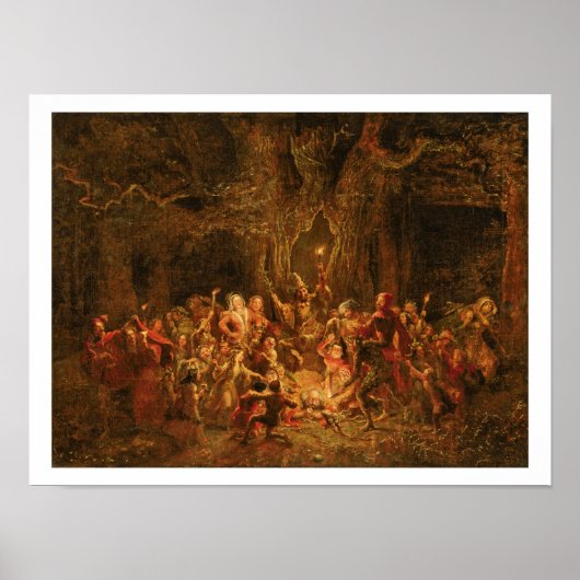 『ウィンザーの妻たち』のメリーWによるヘルネズオーク ポスター (正面)