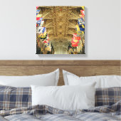 ウィンザーの聖ジョージ礼拝堂の天井 キャンバスプリント (インサイチュ (寝室))