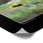 ウィンザーガーデンヒマワリのポスター ポスター (角)