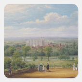 ウィンザーキャッスルのテラスからエトンカレッジ スクエアシール (正面)