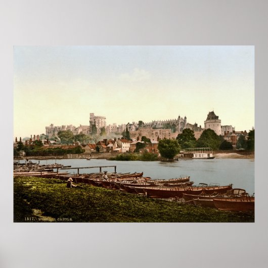 ウィンザーキャッスルイングランド ポスター (正面)