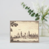 ウィンザーキャッスルバークシャーヴィンテージ ポストカード (スタンド正面)