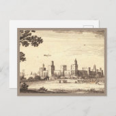 ウィンザーキャッスルバークシャーヴィンテージ ポストカード (正面/裏面)