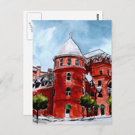 ウィンザーホテルアメリクスグルジア絵画ズアート ポストカード (正面/裏面)