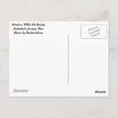 ウィンザーミルズrdカバーブリッジアスタブラカウンティO ポストカード (裏面)