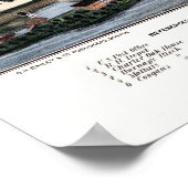 ウィンザーロック、CTパノラママップ – 1877 ポスター (角)