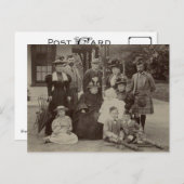 ウィンザー公王室の爵を含むビクトリア女王 ポストカード (正面/裏面)