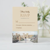 ウィンザー城での結婚式の返信 RSVP (スタンド正面)