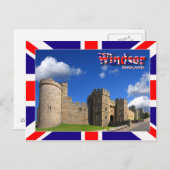ウィンザー城はがき ポストカード (正面/裏面)