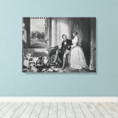 ウィンザー城モダン時 キャンバスプリント (インサイチュ (ウッドフロア))