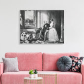 ウィンザー城モダン時 キャンバスプリント (インサイチュ (リビング))