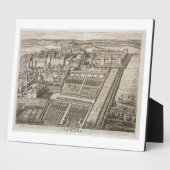 ウィンザー城、ヨハネス・キップ刻印(1652-1) フォトプラーク (側面)