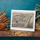 ウィンザー城、ヨハネス・キップ刻印(1652-1) フォトプラーク (側面)