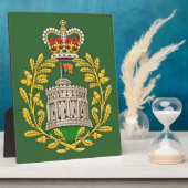 ウィンザー家のバッジ フォトプラーク (側面)