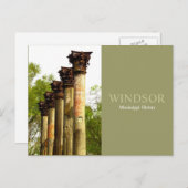 ウィンザー – ミシシッピーの歴史 ポストカード (正面/裏面)