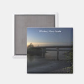 ウィンザー – Falmouth Bridgeマグネット マグネット (正面/裏面)