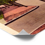 ウィンストンサレムノースカロライナ大きなコーヒーポット ポスター (角)