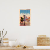 ウィンストンサレムノースカロライナ大きなコーヒーポット ポスター (キッチン)