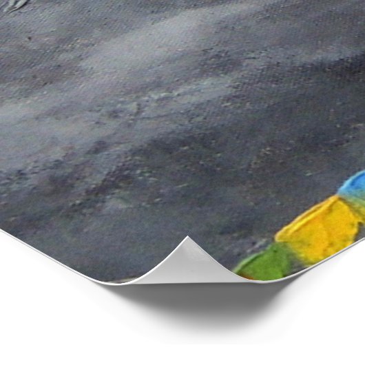 ウィンストンチャーチやる気を起こさせるル成功引用文 ポスター (角)