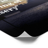 ウィンストンチャーチル引用文オン社会主義 ポスター (角)