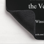 ウィンストンチャーチル引用文最高の マウスパッド (コーナー)