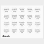 ウィンストンチャーチル引用文15b ラウンドシール (シート)