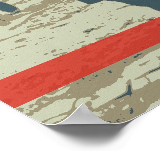 ウィンストンチャーチル引用文-与えノーイン ポスター (角)