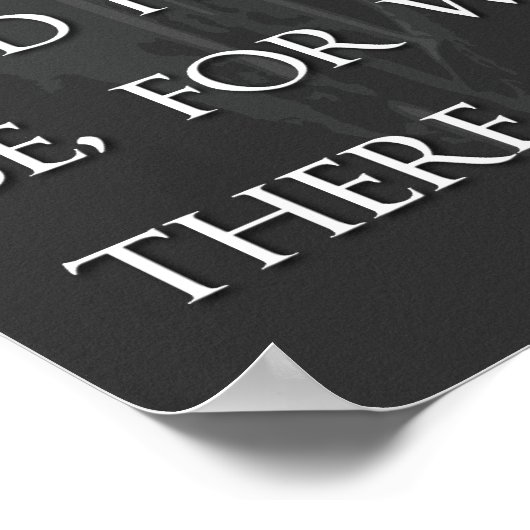 ウィンストンチャーチル引用文 – 勝利 ポスター (角)