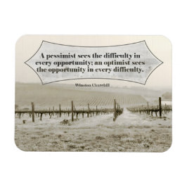 ウィンストンチャーチル感動的引用文機会 マグネット