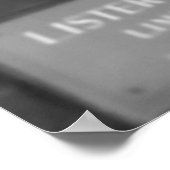 ウィンストンチャーチルV日Vサイン1945 ポスター (角)