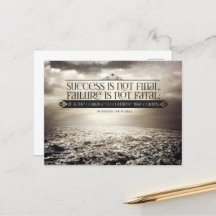 ウィンストンチャーチ感動的ル引用文「勇気」