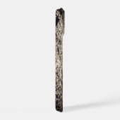 ウィンストンチャーチ感動的ル引用文「勇気」 iPhone 15ケース (右側面)